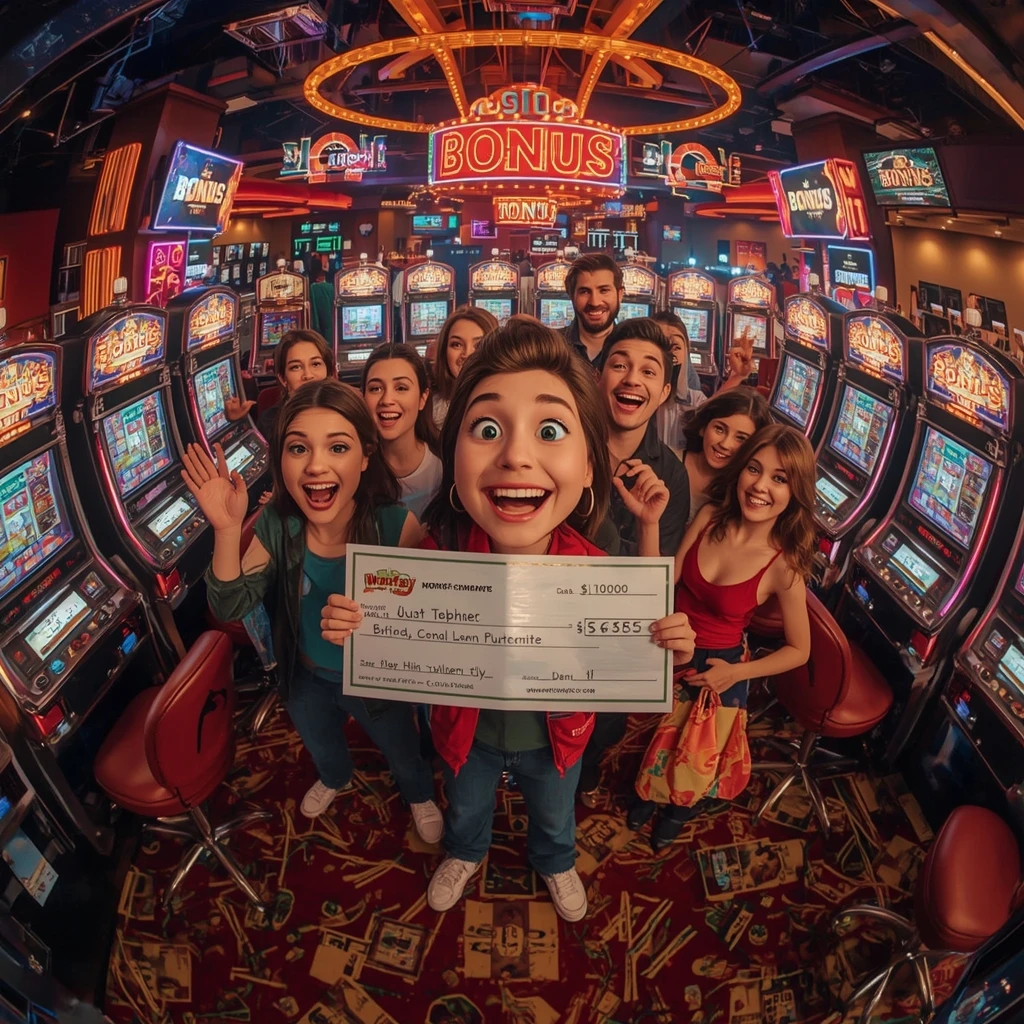 bonus in a man's hands at CRICKEX CASINO