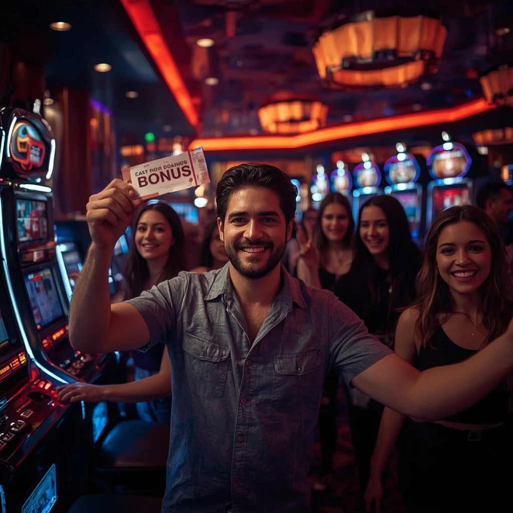 a person with a casino bonus CRICKEX CASINO